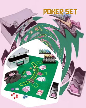 Action poker set