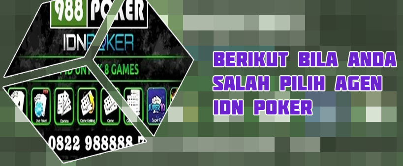 Agen poker idn