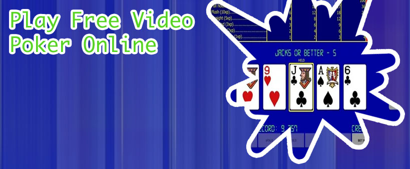 Free five play video poker