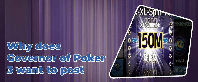 Governor of poker 3 spin and play