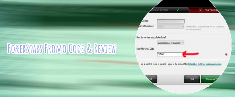 Pokerstars free code