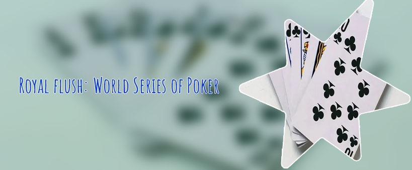Royal flush in world series of poker